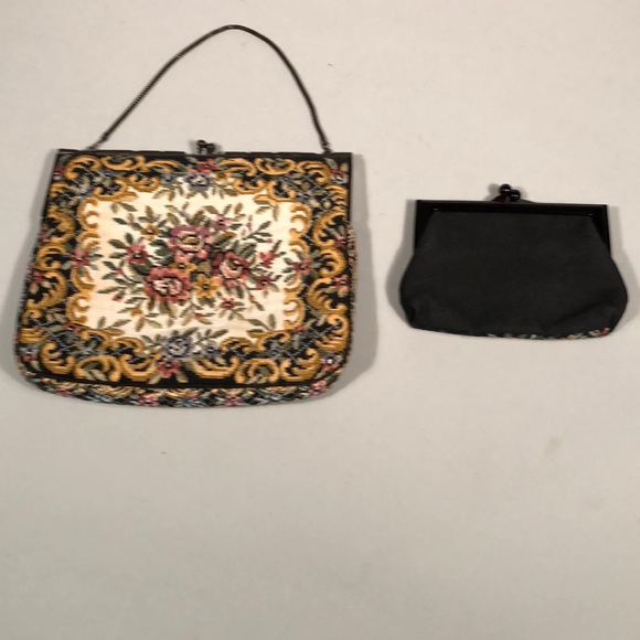 Two Flowered Patterned Purses - Picture 2 of 3